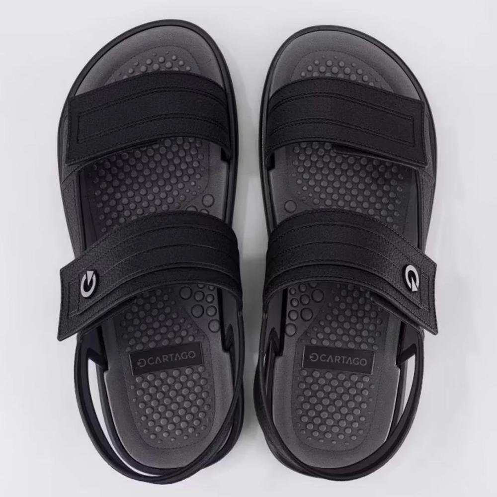 SANDÁLIA PAPETE MASCULINO GRENDENE CARTAGO VENETO 12040 Preto 3