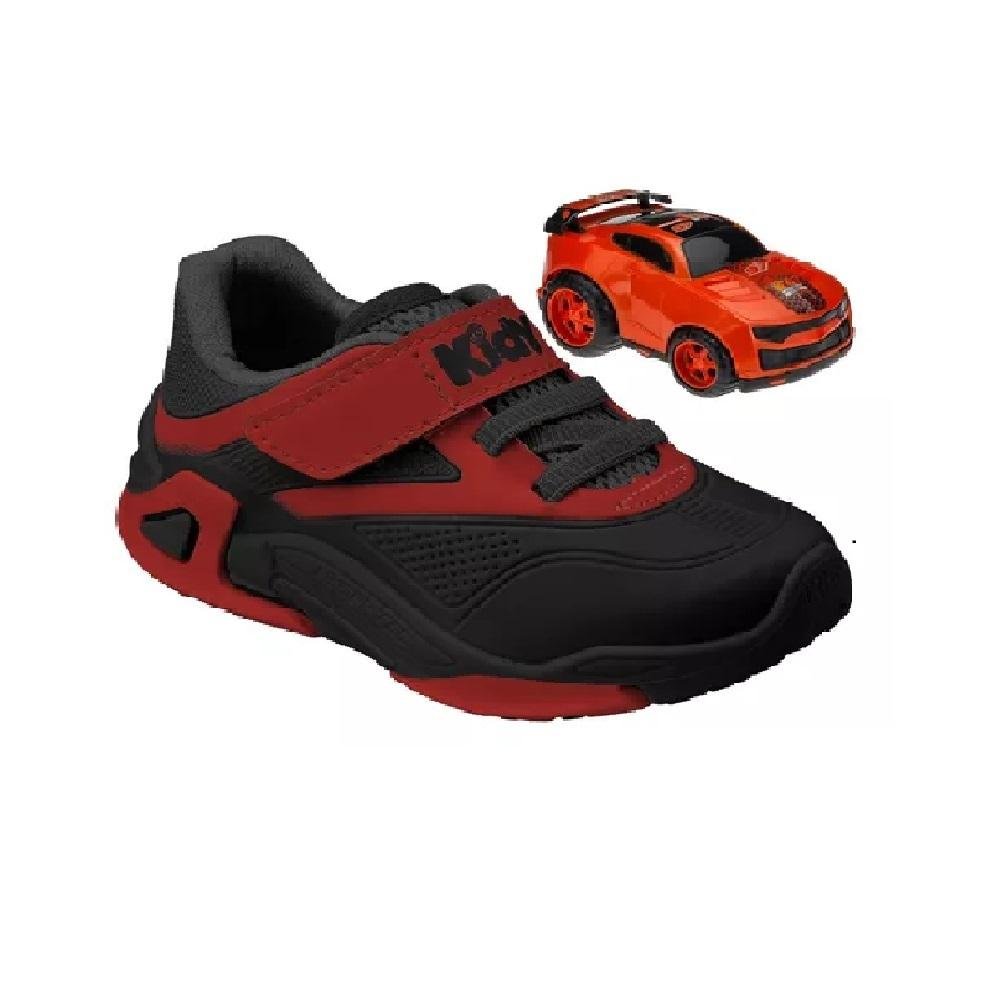 TÊNIS INFANTIL MENINO KIDY PLAY RESPITEC 007-0633 Preto 3