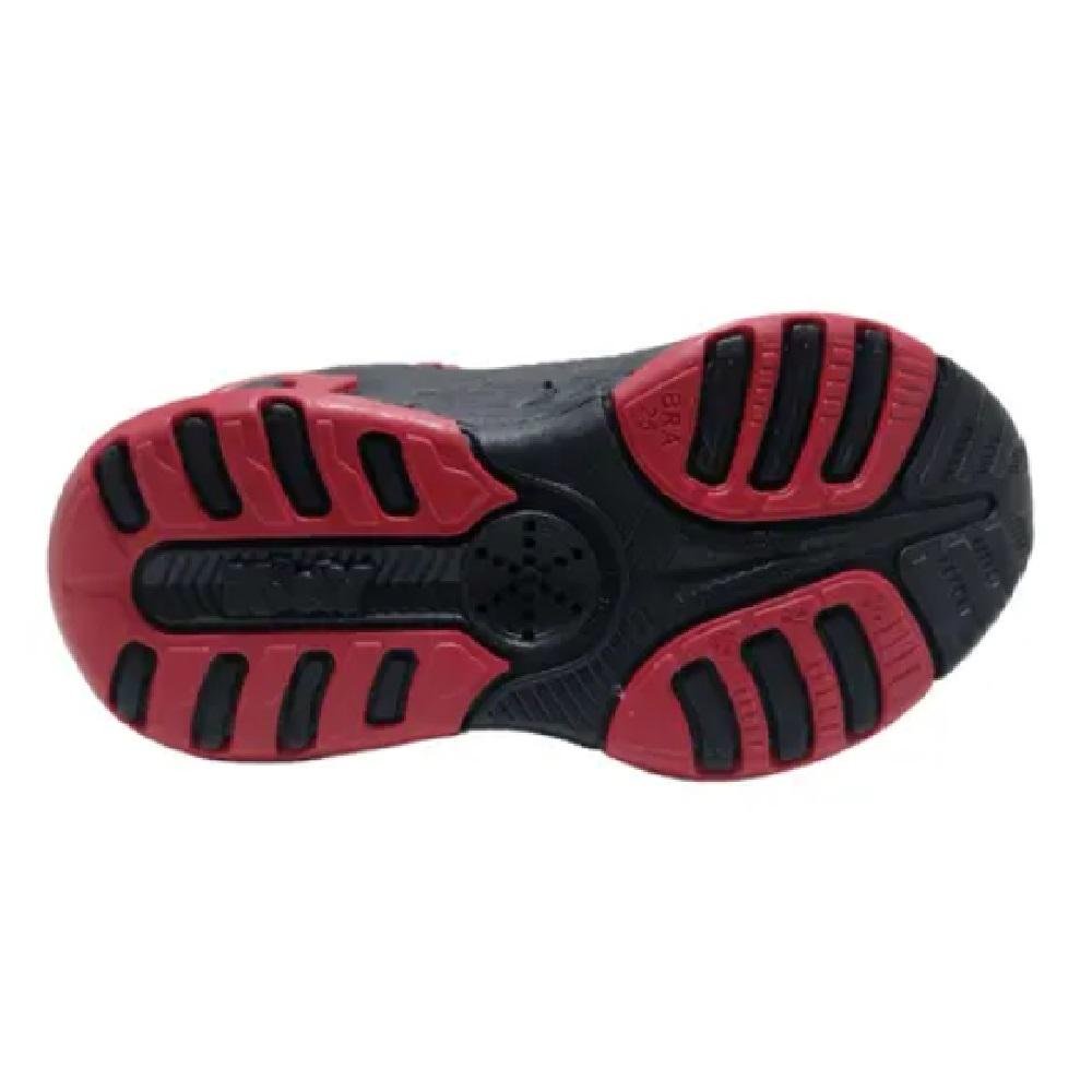 TÊNIS INFANTIL MENINO KIDY PLAY RESPITEC 007-0633 Preto 4