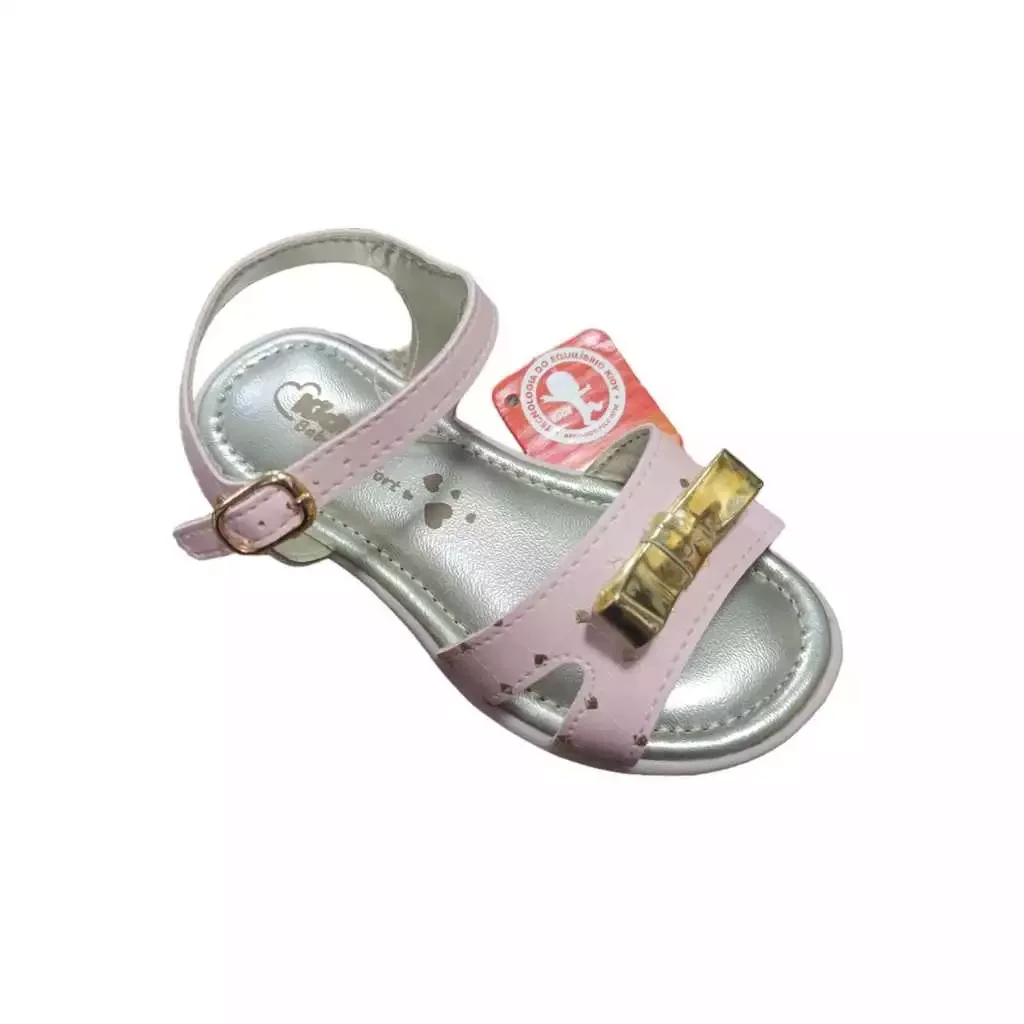 SANDÁLIA BABY INFANTIL MENINA KIDY EQUILIBRIO 002-0818 Rosa 2