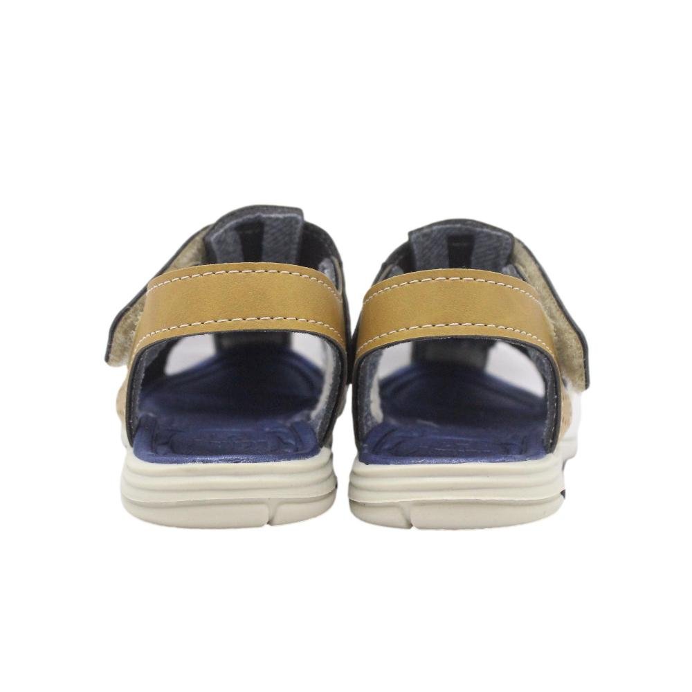 SANDÁLIA INFANTIL MENINO KIDY EQUILIBRIO 001-0969 Marinho/Mostarda 5