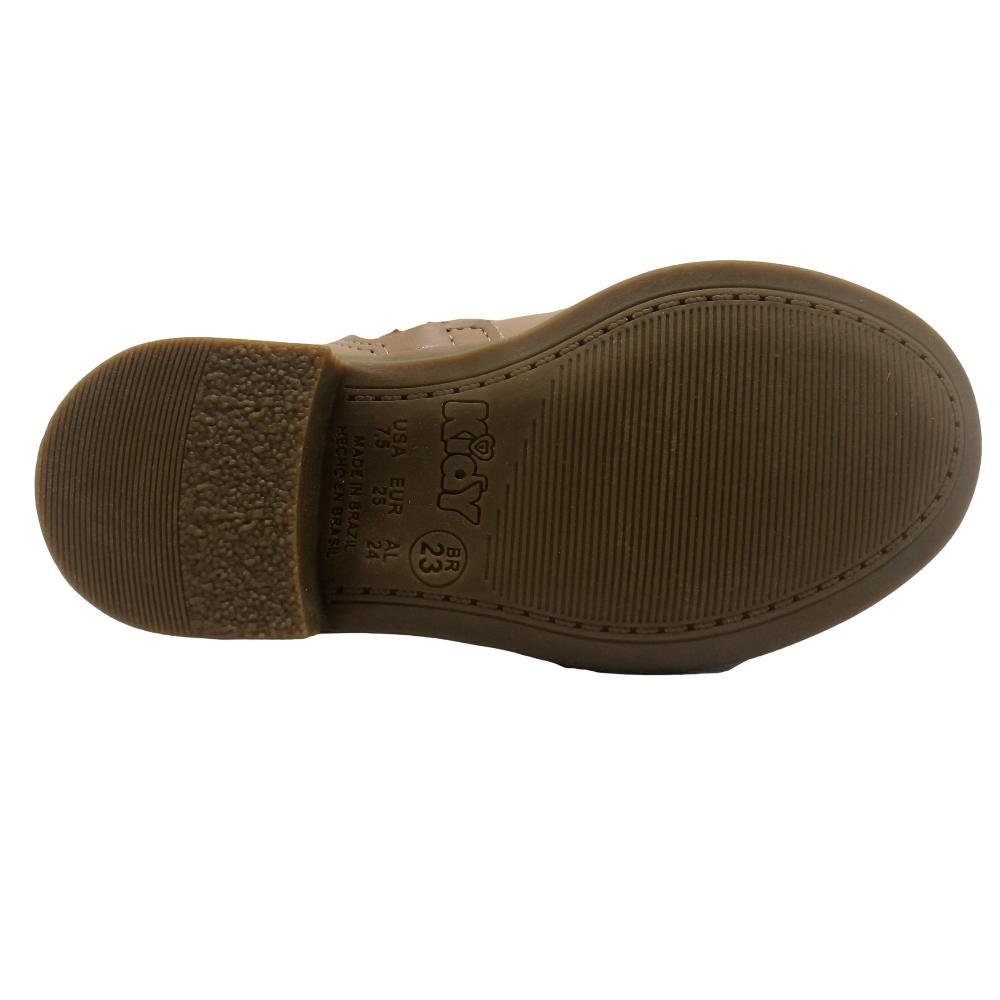 BOTA INFANTIL MENINA KIDY MONTARIA 036-0032 Marrom 5
