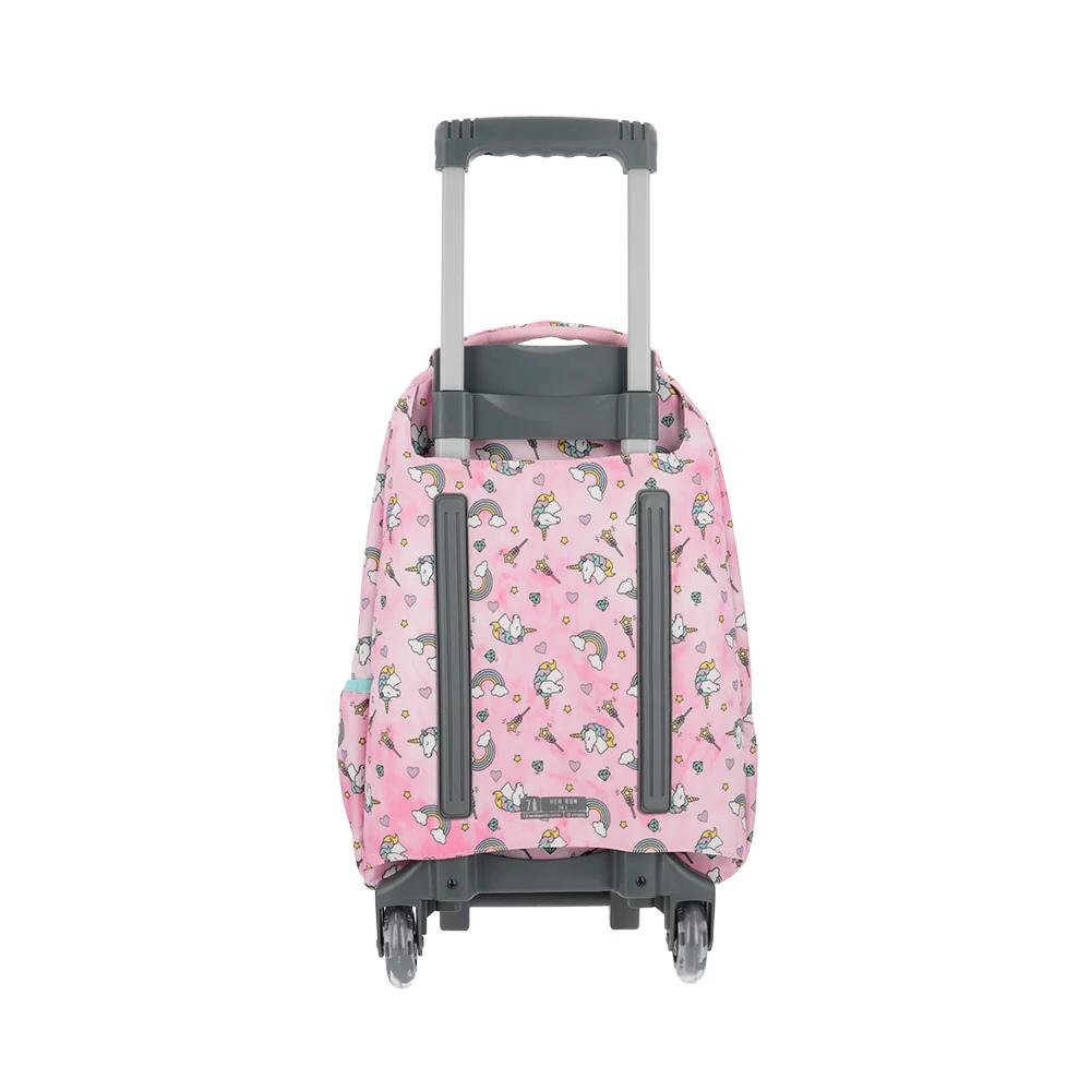 KIT MOCHILA C/RODAS/LANCHEIRA/ESTOJO INFANTIL MENINASAMSONITE XTREM UNICORNIO 151069 Rosa 6