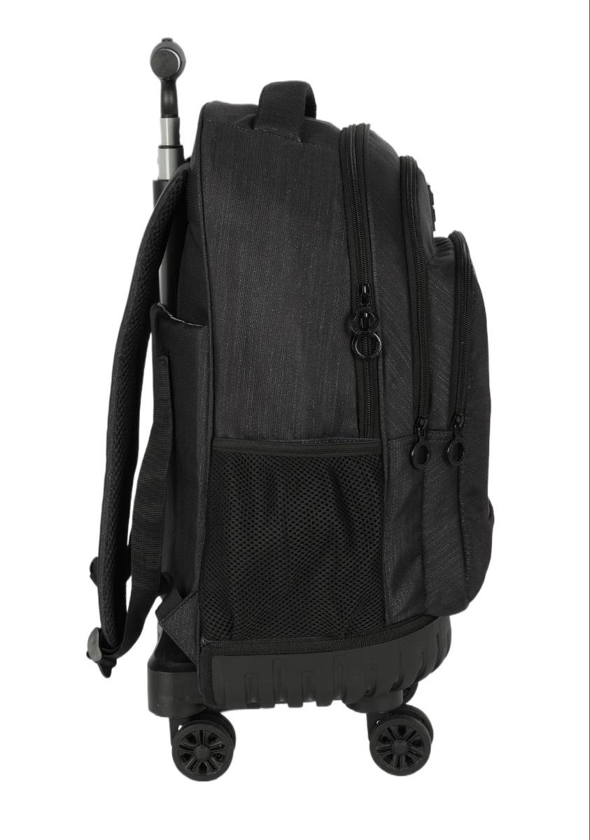 MOCHILA INFANTIL MENINA LUXCEL UP4YOU C/RODAS MC49042UP Preto 3