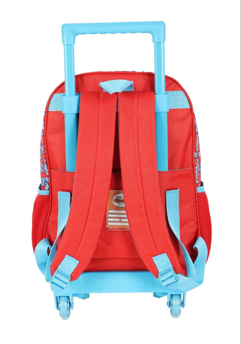 MOCHILA INFANTIL MENINA LUXCEL MONICA C/RODAS IC41312MN Azul 6