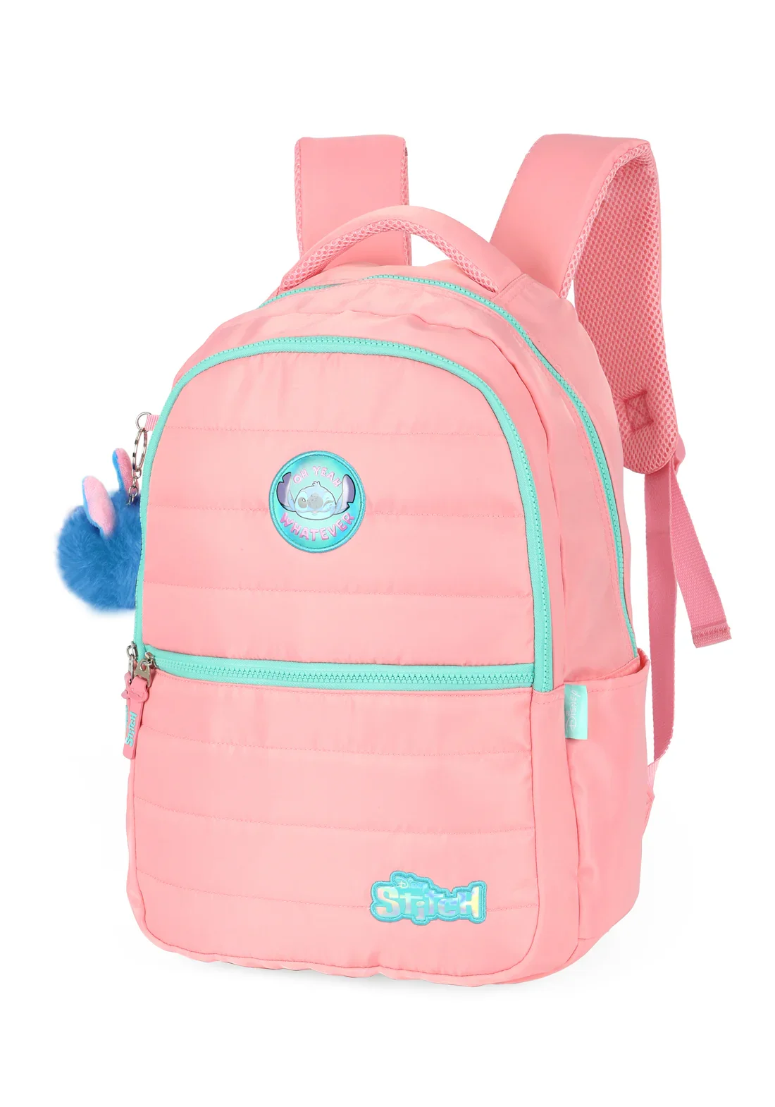MOCHILA INFANTIL MENINA LUXCEL STITCH MJ47745SC Rosa 2