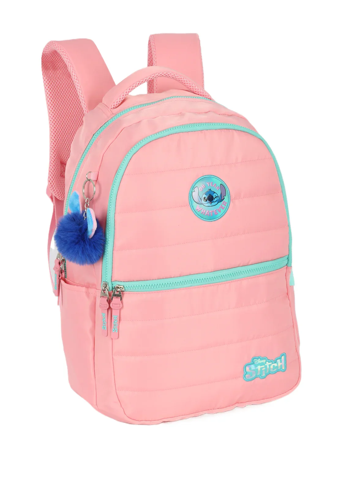 MOCHILA INFANTIL MENINA LUXCEL STITCH MJ47745SC Rosa 3