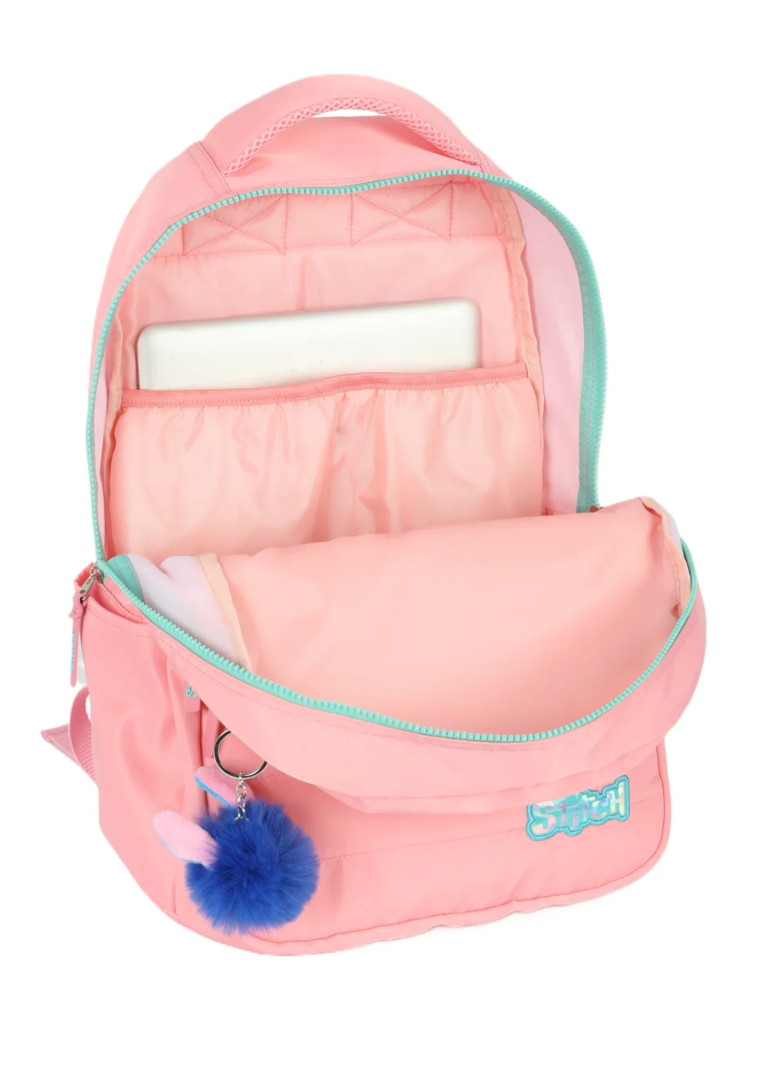 MOCHILA INFANTIL MENINA LUXCEL STITCH MJ47745SC Rosa 5