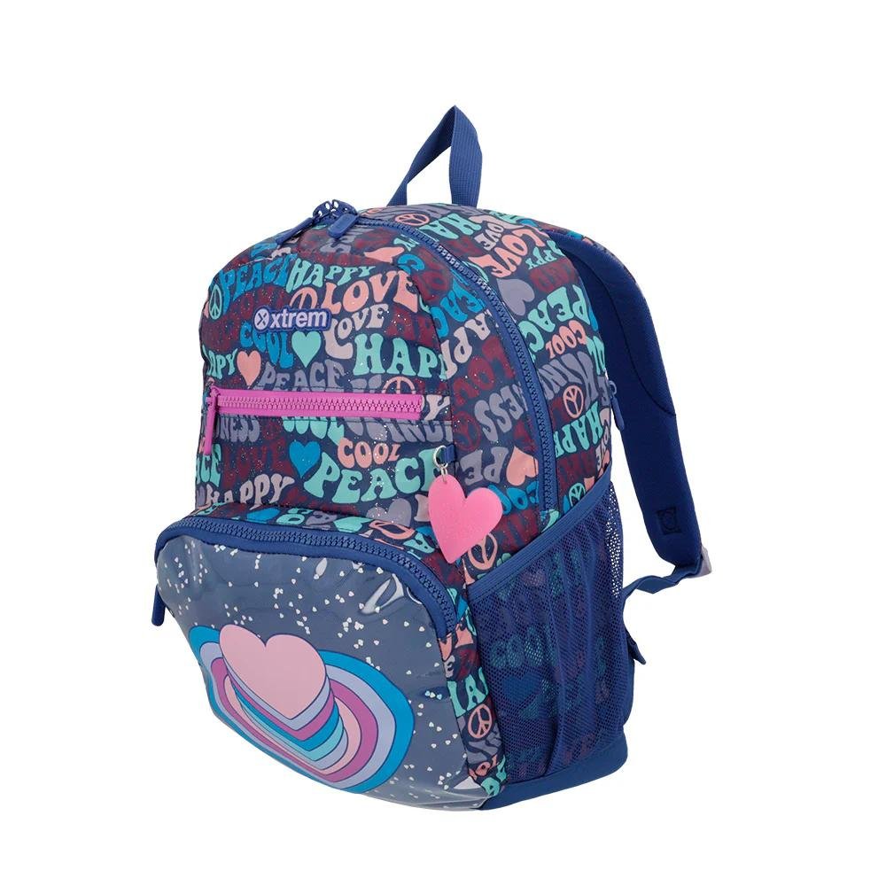 MOCHILA INFANTIL MENINA SAMSONITE XTREM BOLT CORACOES 151063 Azul 2