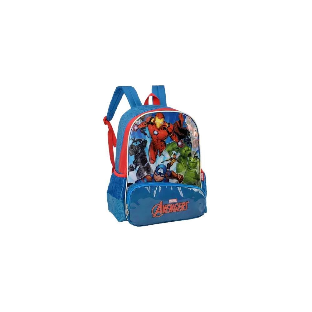 MOCHILA INF MASC LUXCEL AVENGERS IS38011AG Azul 3