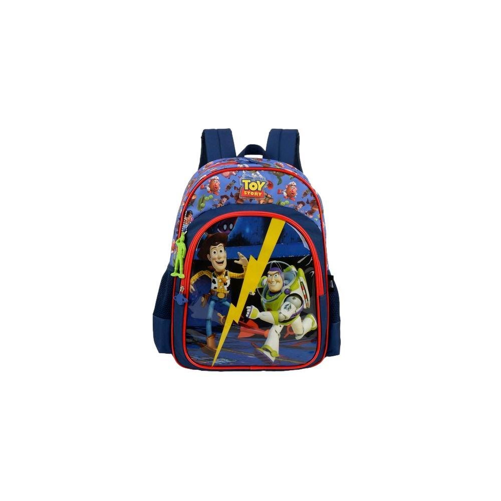 MOCHILA INFANTIL MENINO LUXCEL TOY STORY C/RODAS IC37546TY Azul 2