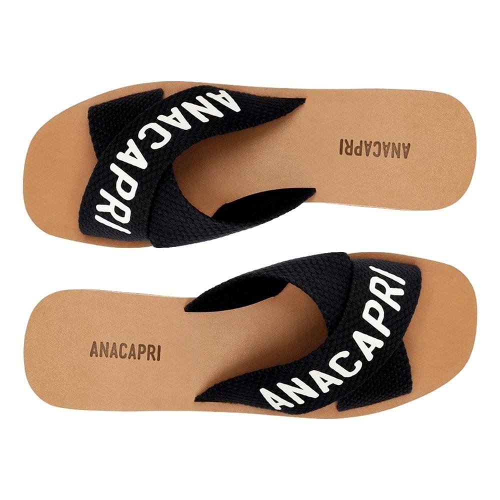 CHINELO ANACAPRI GORGURÃO TIRAS CRUZADAS FEMININO C302440008 Preto 3