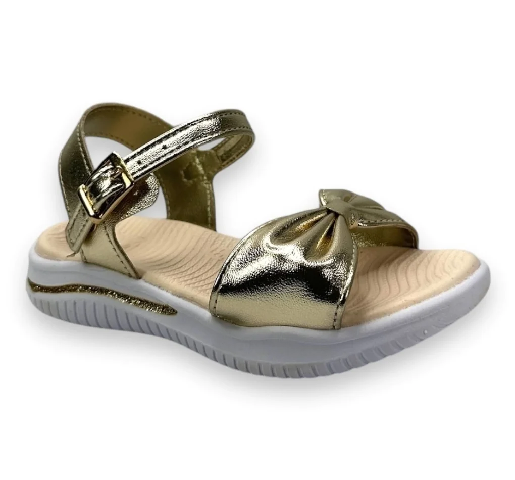 SANDÁLIA INFANTI MENINA KIDY FLY BABY 192-1050 Dourado 3