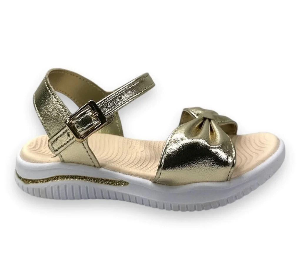SANDÁLIA INFANTI MENINA KIDY FLY BABY 192-1050 Dourado 5