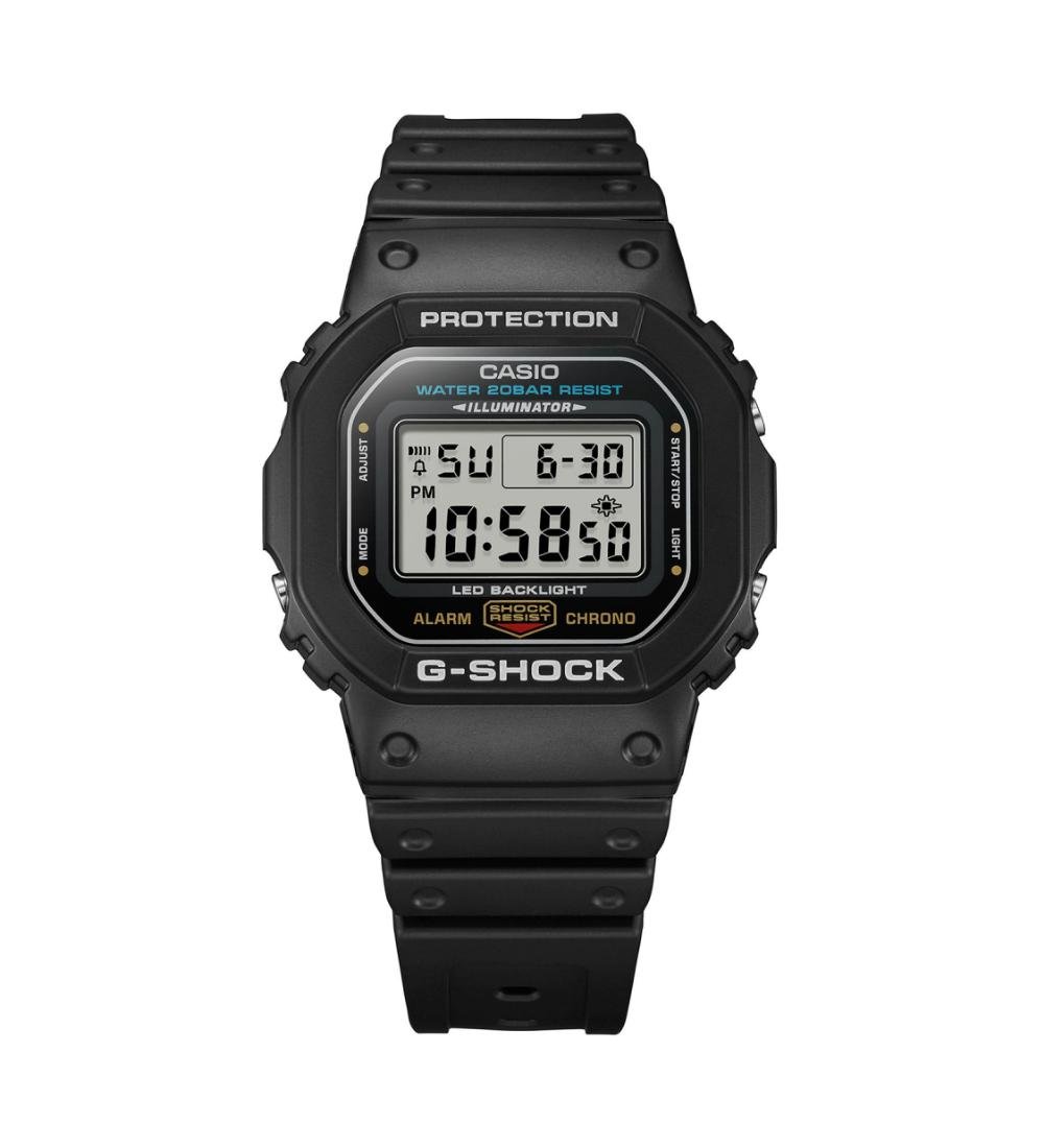 RELÓGIO DIGITAL MASCULINO G-SHOCK DW-5600UE -1DR Preto
