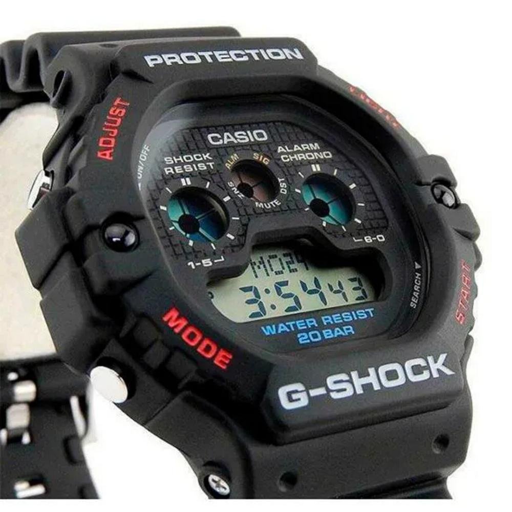 RELÓGIO DIGITAL MASCULINO CASIO G-SHOCK DW-5900-1DR Preto