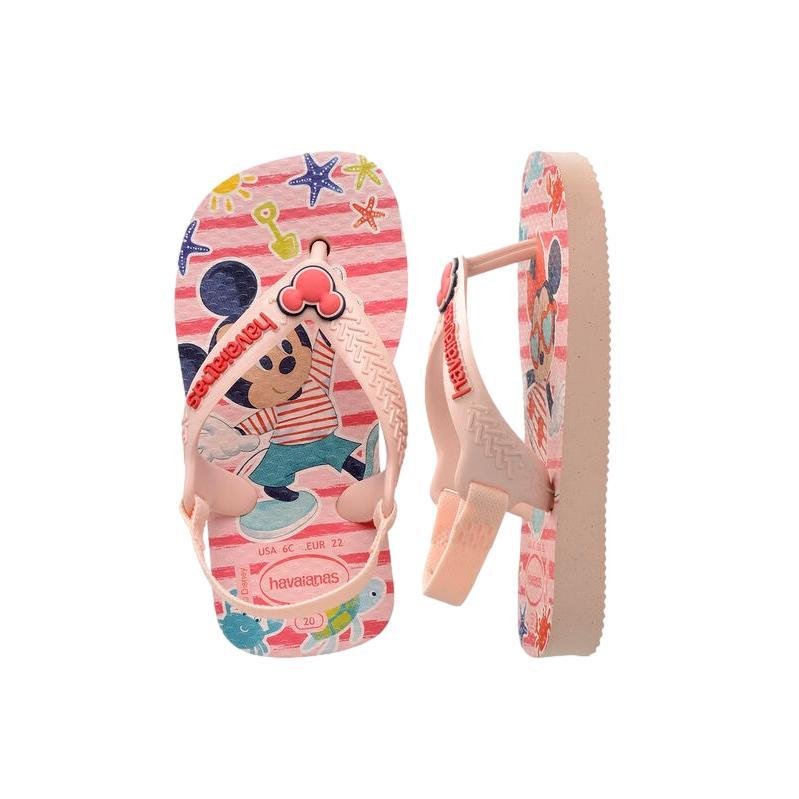 CHINELO INFANTIL MENINA HAVAIANAS NEW B. DISNEY 7010250 Bege 5