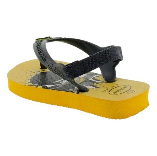 CHINELO INFANTIL MENINO HAVAIANAS BABY HEROIS 7010861 Preto 3