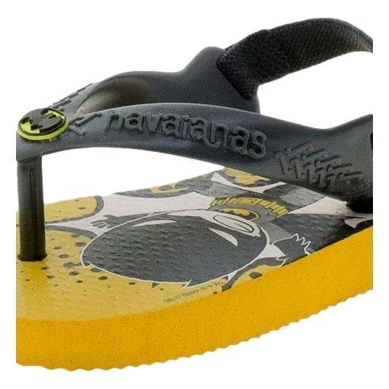 CHINELO INFANTIL MENINO HAVAIANAS BABY HEROIS 7010861 Preto 4