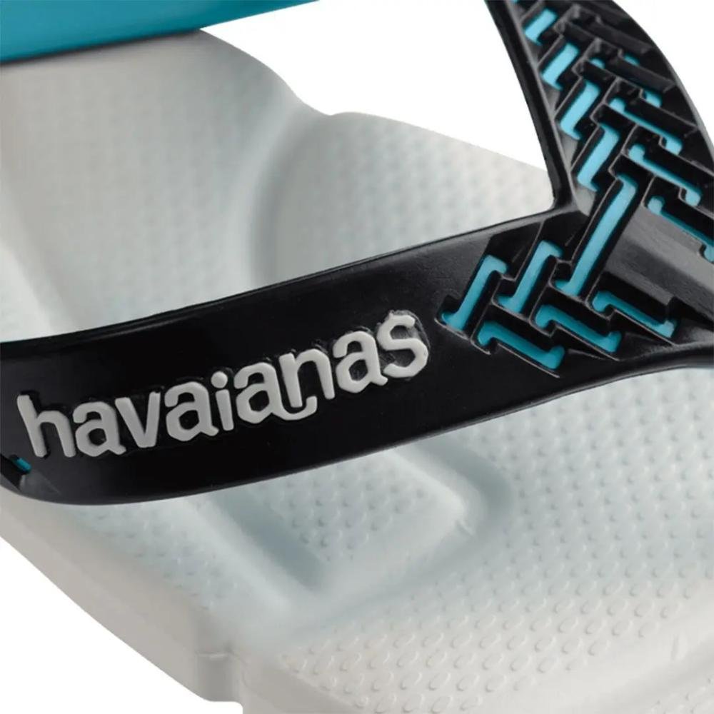 CHINELO MASCULINO HAVAIANAS POWER 7012839 Branco/Preto/Verde 2