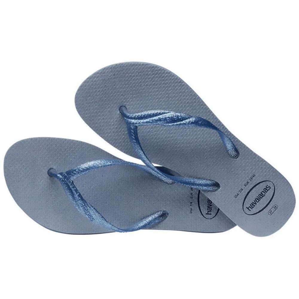 CHINELO FEMININO HAVAIANAS FANTASIA GLOSS 7013053 Azul 4