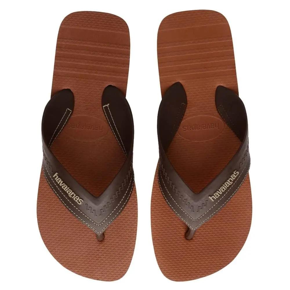 CHINELO MASCULINO HAVAIANAS HYBRID BE 7013204 Marrom 3