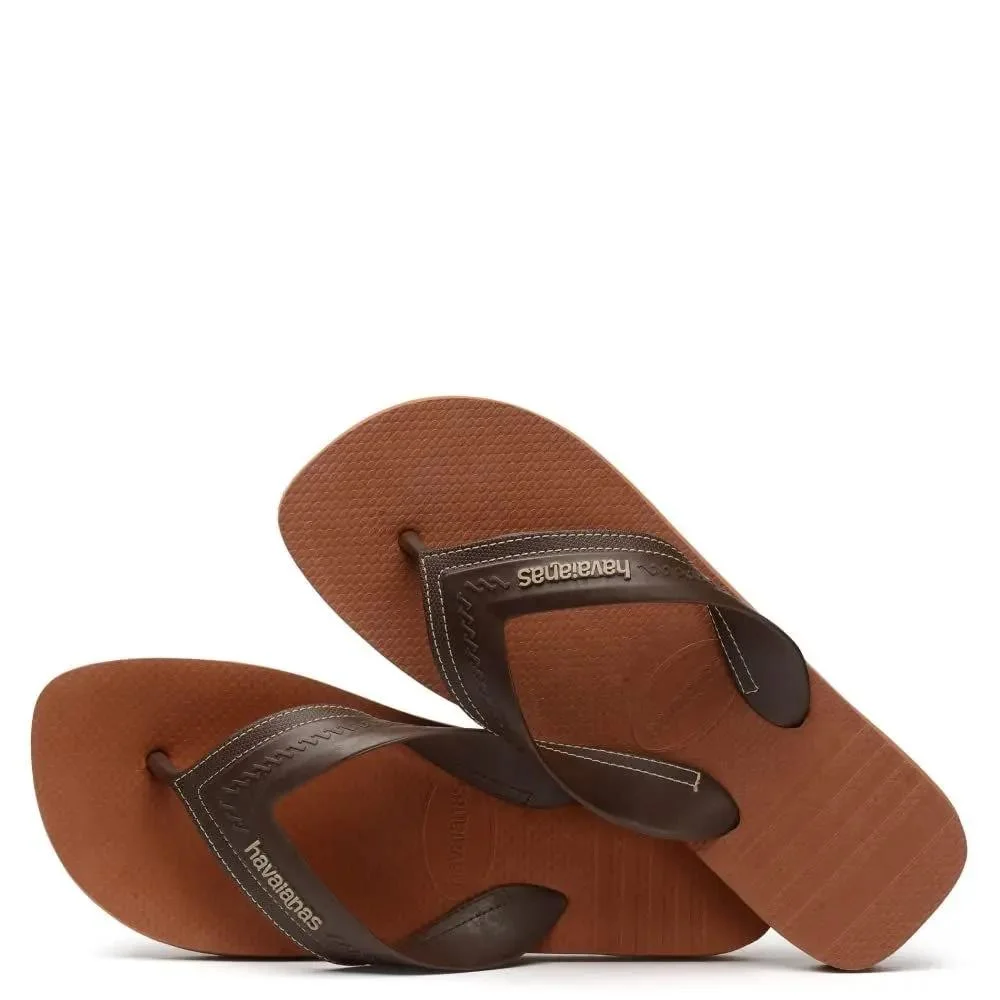 CHINELO MASCULINO HAVAIANAS HYBRID BE 7013204 Marrom 4