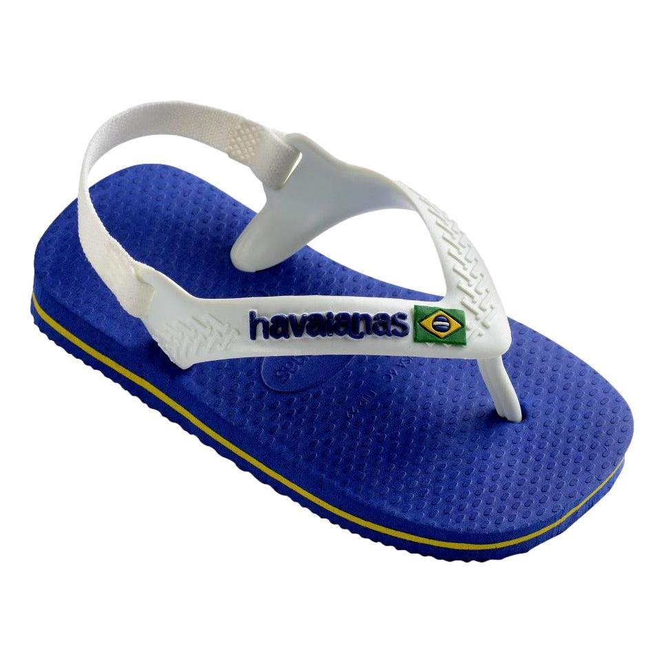CHINELO BABY MENINO HAVAIANAS BRASIL LOGO 4140577 Azul 2