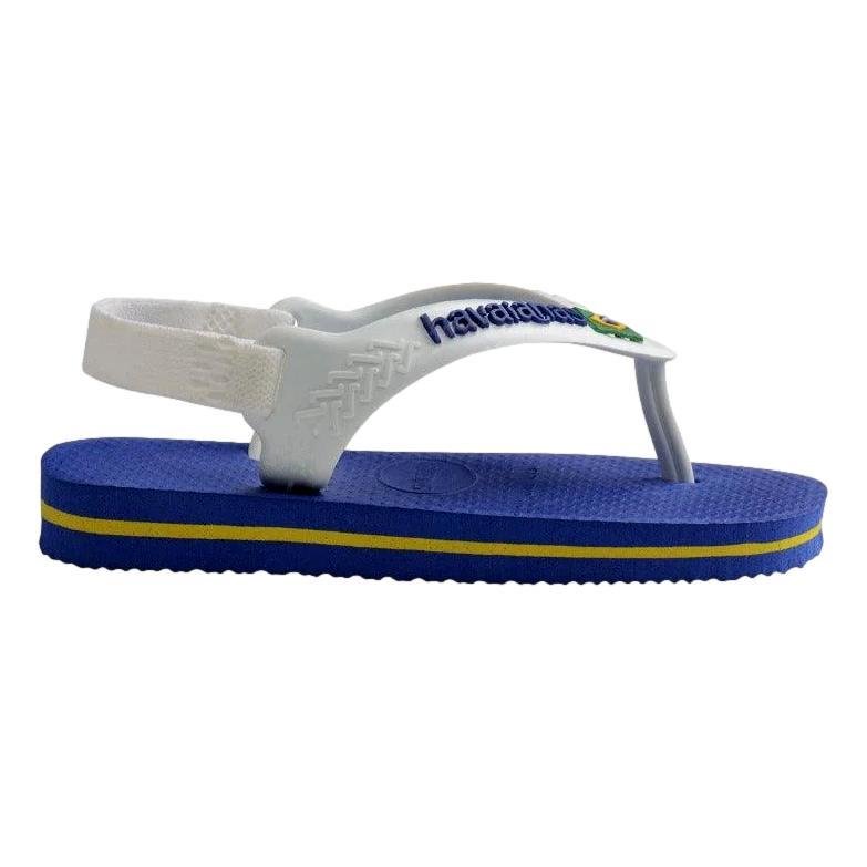 CHINELO BABY MENINO HAVAIANAS BRASIL LOGO 4140577 Azul 3