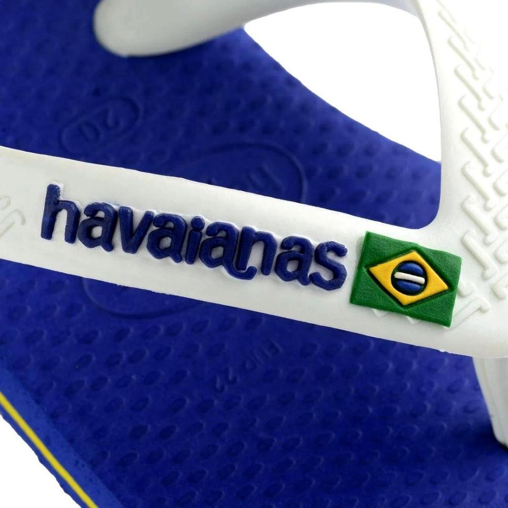 CHINELO BABY MENINO HAVAIANAS BRASIL LOGO 4140577 Azul 5