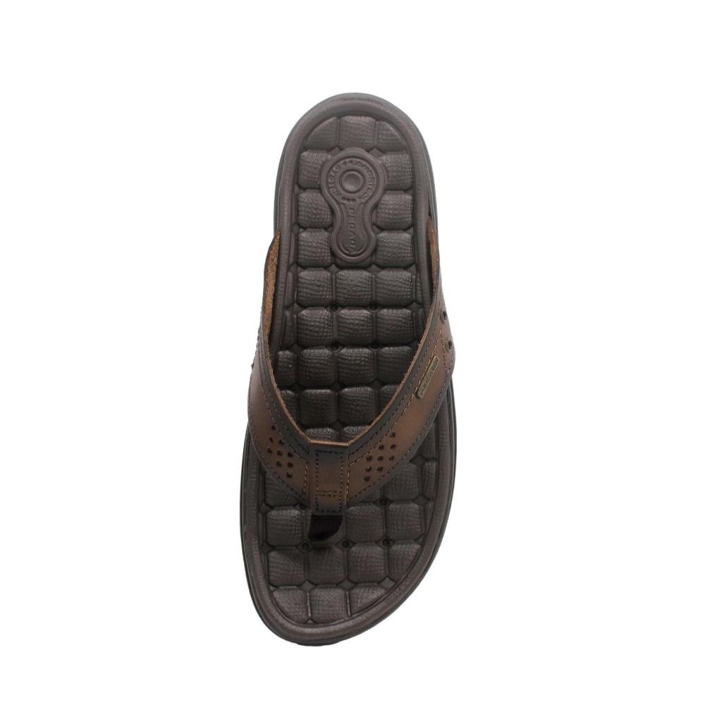 CHINELO MASCULINO PEGADA ANILINA 131221 Marrom 3