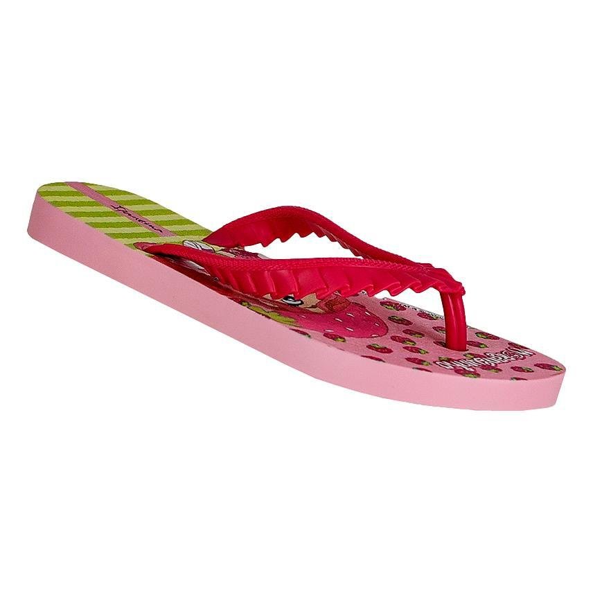 CHINELO INFANTIL MENINA GRENDENE MORANGUINHO 25510 Rosa 3
