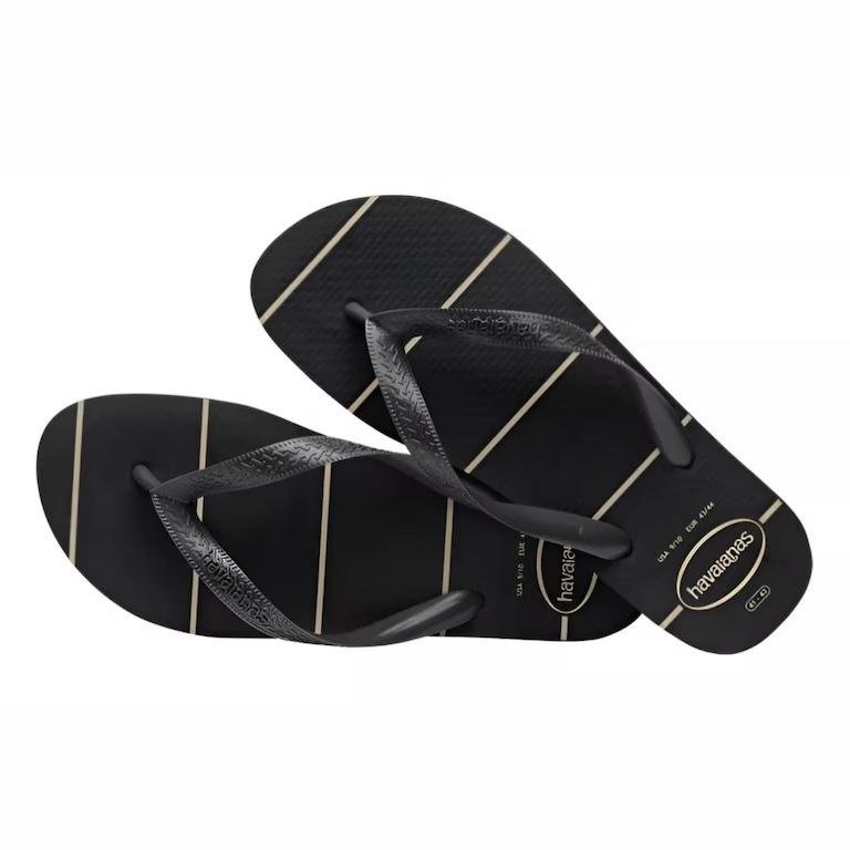CHINELO HAVAIANAS MASCULINO ESSENTIAL 7015813 Preto 4