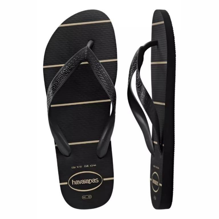CHINELO HAVAIANAS MASCULINO ESSENTIAL 7015813 Preto 5