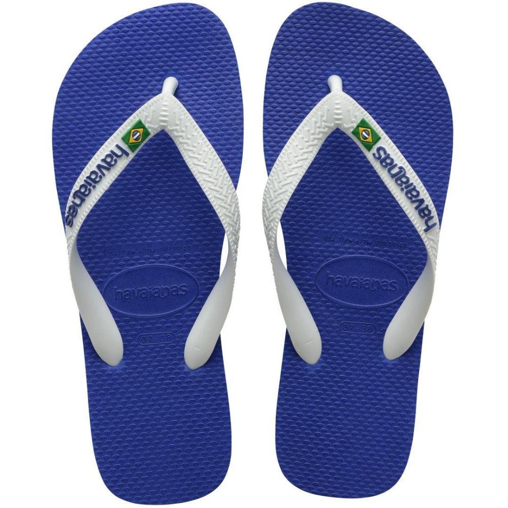 CHINELO HAVAIANAS BRASIL LOGO UNISSEX 7006230 Azul 1
