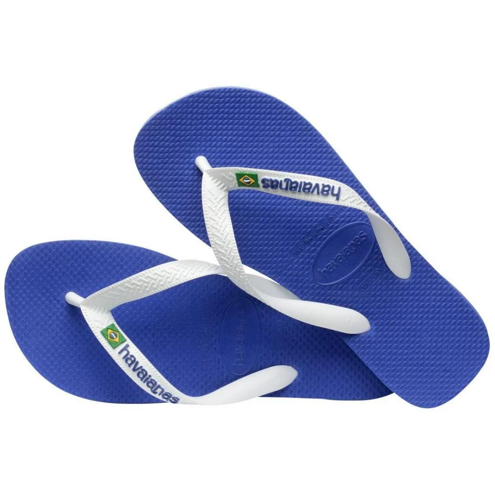 CHINELO HAVAIANAS BRASIL LOGO UNISSEX 7006230 Azul 4