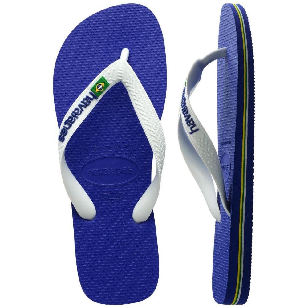 CHINELO HAVAIANAS BRASIL LOGO UNISSEX 7006230 Azul 5