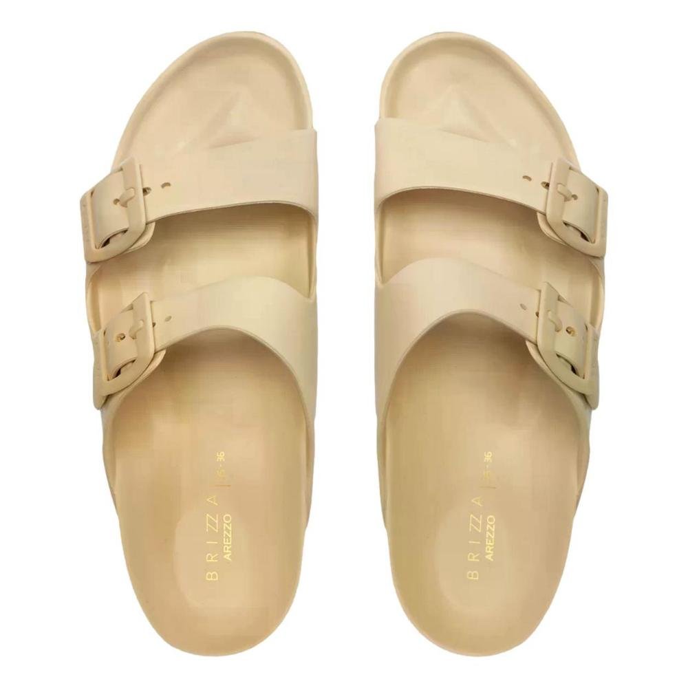 CHINELO SLIDE FEMININO BRIZZA AREZZO Z190600001 Amarelo