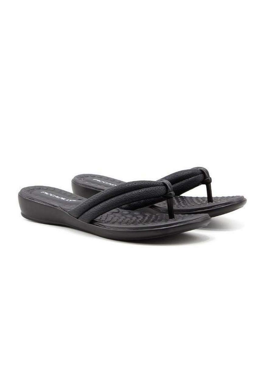 CHINELO FEMININO PICCADILLY WIDE FIT 500324 Preto 3