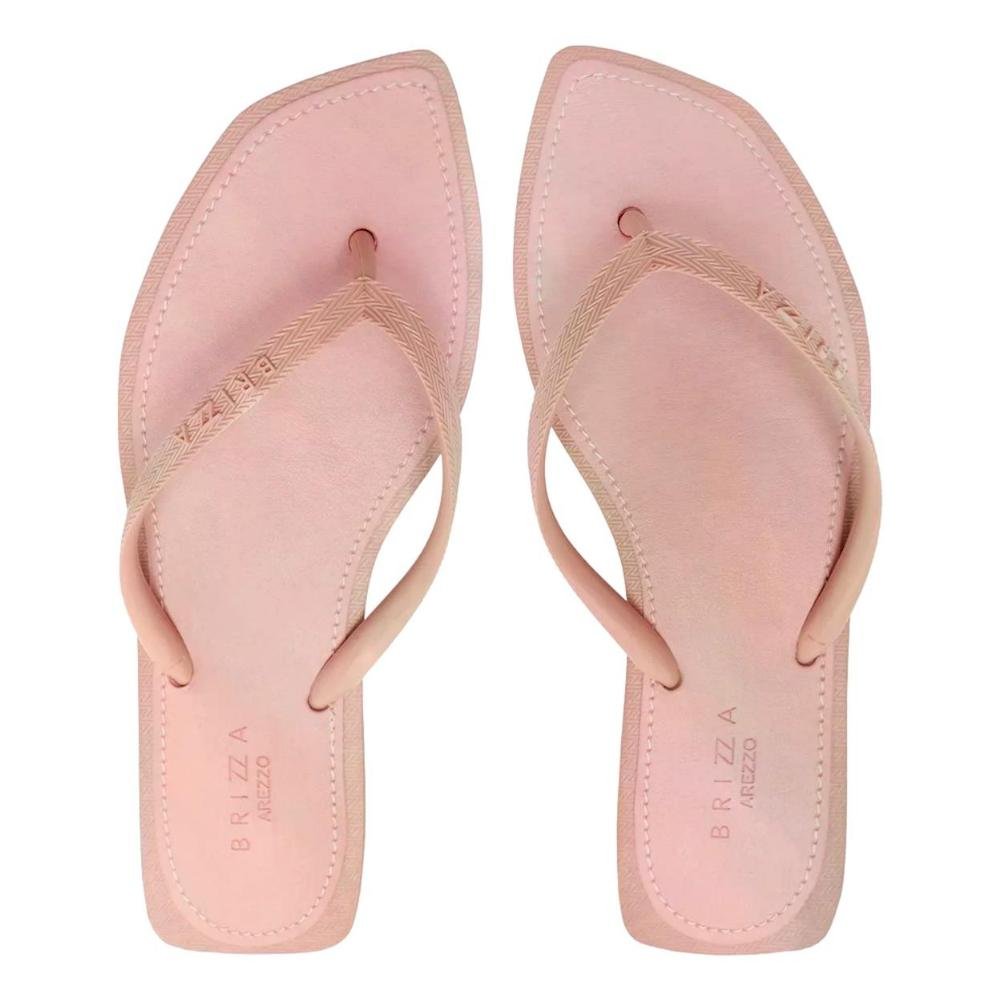CHINELO FEMININO BRIZZA AREZZO SQUARE Z191280002 Rosa 1