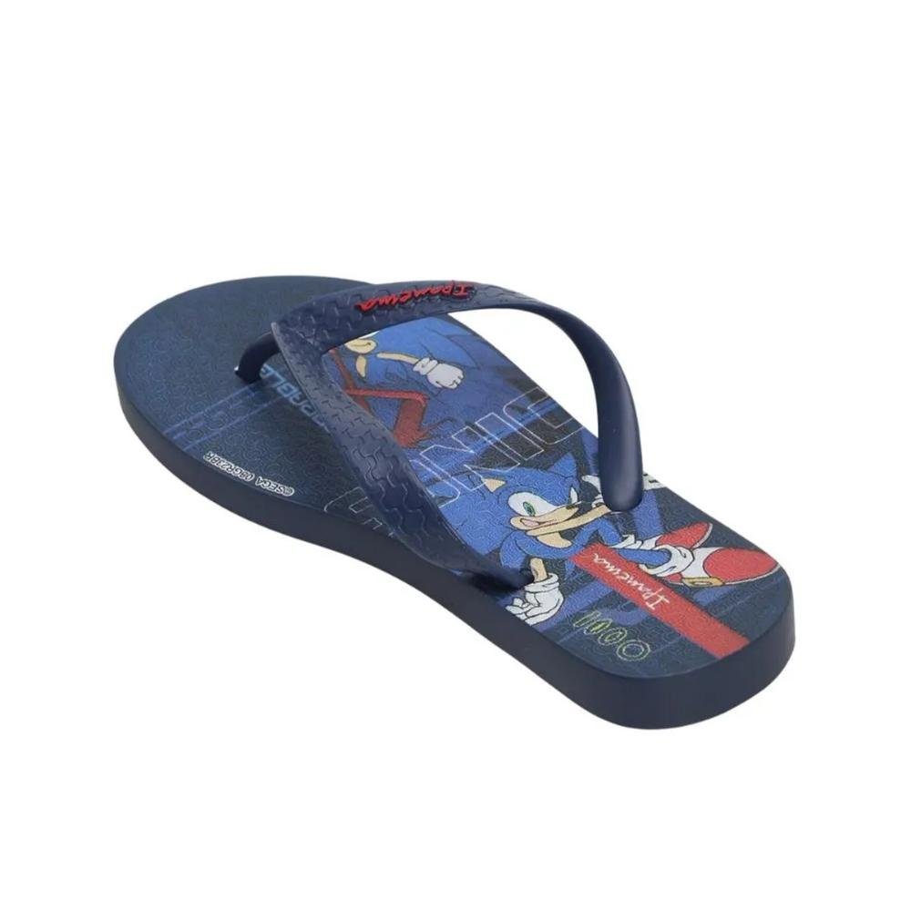 CHINELO SONIC RACE GRENDENE INFANTIL MENINO 27170 Azul/Vermelho 3