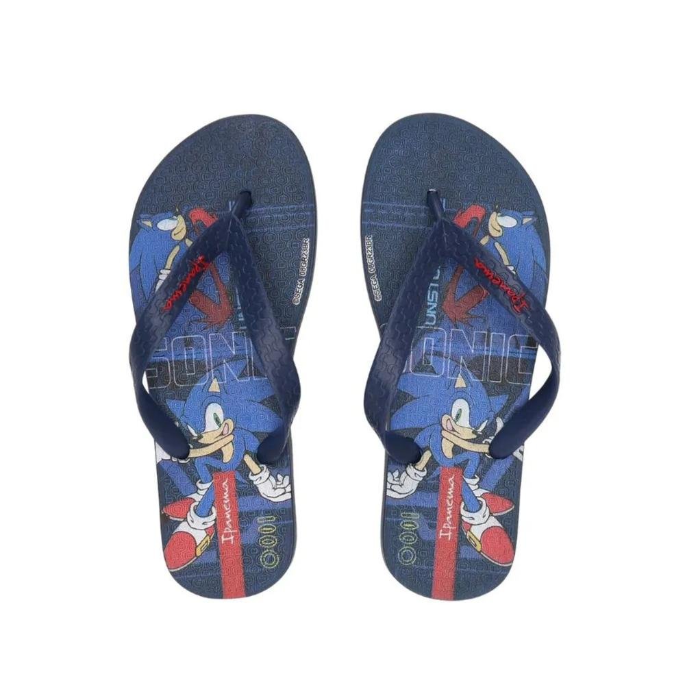 CHINELO SONIC RACE GRENDENE INFANTIL MENINO 27170