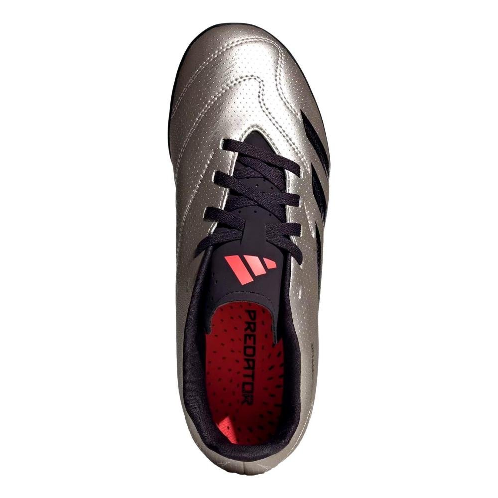 CHUTEIRA SOCIETY ADIDAS PREDATOR 24 INFANTIL MENINO IF6420 Prata 3