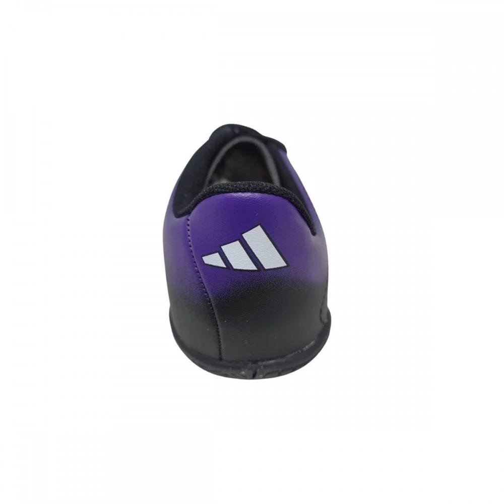 CHUTEIRA FUTSAL ADIDAS RABISCO JR INFANTIL MENINO JJ6360 Preto/Roxo 4