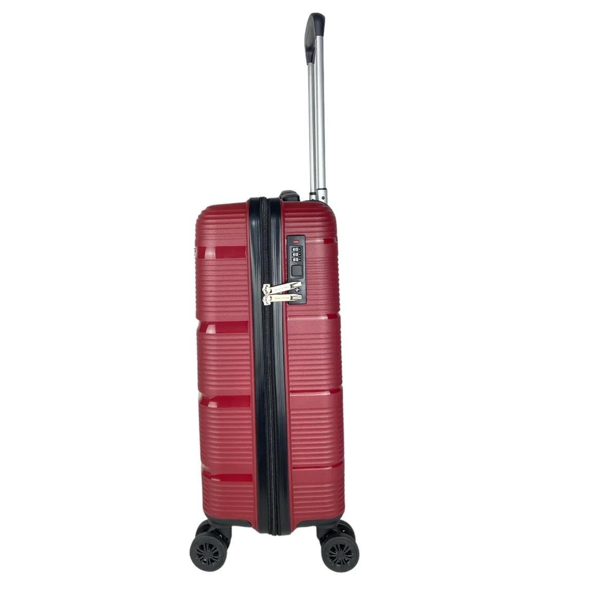 MALA DE VIAGEM LUXCEL POLO KING G COM RODAS MF10452PK Vinho 5
