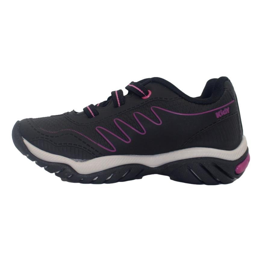 TENIS KIDY PLAY RESPITEC INFANTIL FEMININO Preto 2