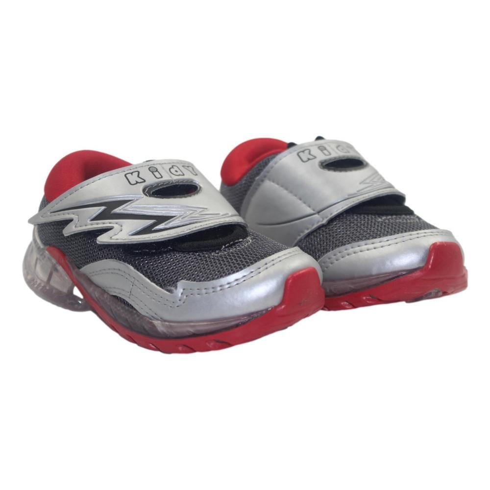 TENIS KIDY FLEX LIGHT INFANTIL MASCULINO Cinza 3