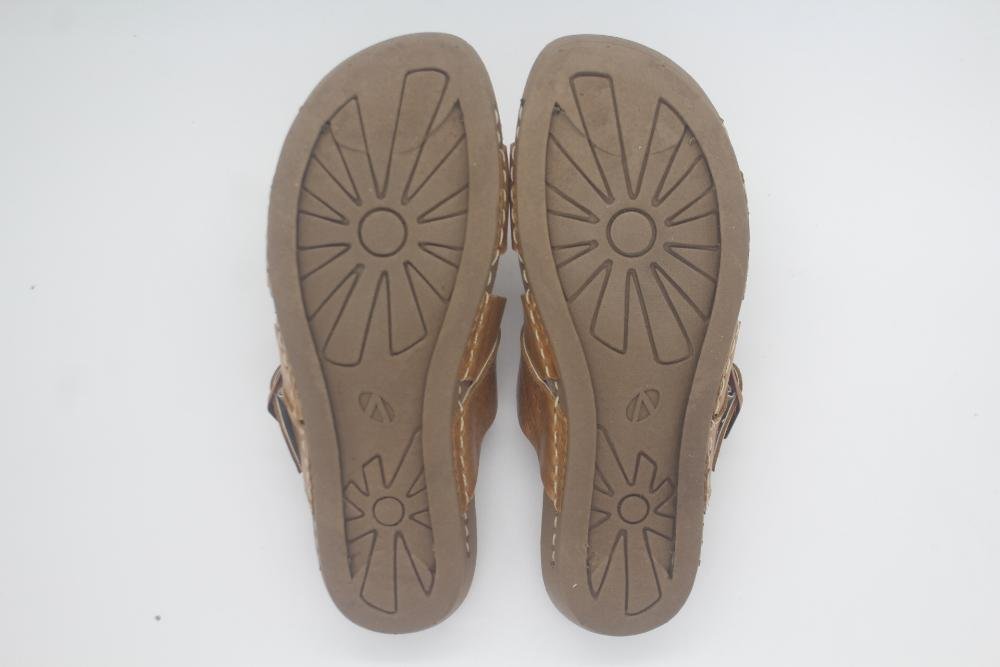 CHINELO ANDACCO COURO FEMININO 14283 Marrom 5