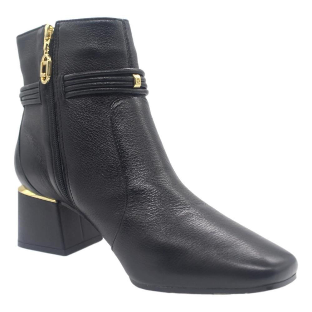 BOTA LUZ DA LUA SAARA FEMININA 58050001 Preto 2