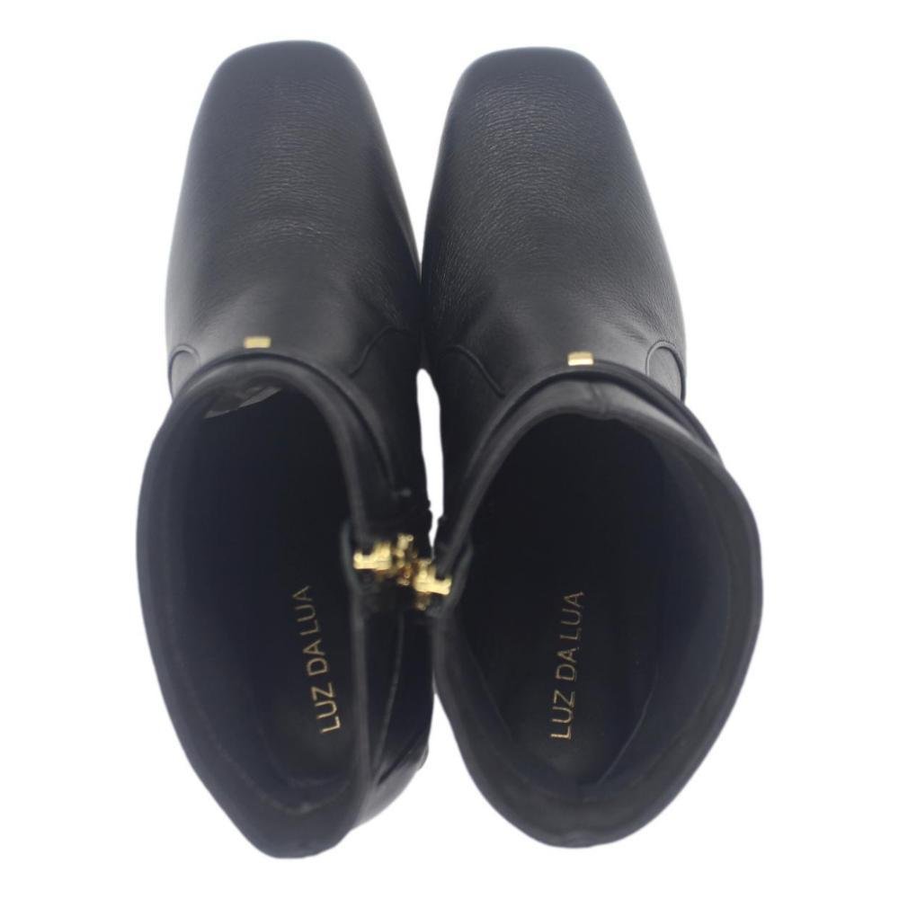 BOTA LUZ DA LUA SAARA FEMININA 58050001 Preto 4